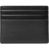 Michael Kors Svarta Korthållare Michael Kors Cooper Pebbled Leather Tall Card Case