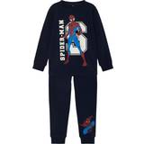 Name It Pyjamas NmmOlas Gråmelerad m. Spiderman (104) Pyjamas 2-delad