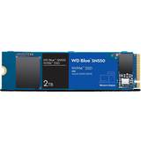 SanDisk M.2 Hårddiskar SanDisk WESTERN DIGITAL WD Blue SN550 NVMe SSD 2TB M.2 NVMe SSD PCIe Gen 3.0 Up to 2400MB/s Read/1950MB/s Write