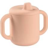 Beaba Muggar Beaba Silicone learning cup Kopp med lock Pink