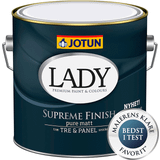 Träfärger Målarfärg Jotun Snickerifärg Lady Supreme Finish Pure Träfärg Vit 2.7L