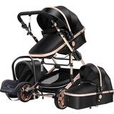Barnvagn 3 in 1 Magic ZC Pram 3 in 1 Portable (Duo) (Travel system)