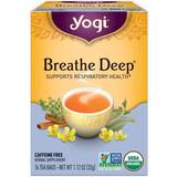 Yogi Tea Koffein Drycker Yogi Tea Breathe Deep Herbal Caffeine Free 16