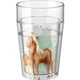 Maskintvättbar - Transparent Muggar Haba Glitter Mug Horses