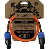 Orange Kablar Orange Crush 3ft Speaker Cable, Twist