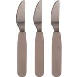 Filibabba Barnbestick Filibabba Silicone Knife 3-pack Warm Grey