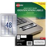 Kontorsmaterial Avery Heavy-duty Laser Label Silver 20pk
