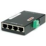 Roline Nätverkskort & Bluetooth-adaptrar Roline 21131198 Gigabit Ethernet PoE injektor, 4 portar
