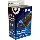 Orb Batterier & Laddstationer Orb PS4 Dual Controller Charge Dock - Black/Blue