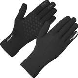 Gummi Accessoarer Gripgrab Waterproof Knitted Winter Gloves - Black