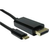 Dell DisplayPort-kablar - Rund Dell DisplayPort-kabel - USB-C DisplayPort