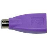 Kabeladaptrar - Lila Kablar Cherry Adapter USB f PS/2