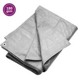 vidaXL Grey, 180 g/m² 3 W Tarpaulin