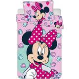 Disney - Rosa Textilier Disney Mimmi Pigg, Hjärtan