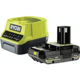 Ryobi batteri 18v batterier och laddbart Ryobi RC18120-120C