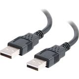 C2G Svarta - USB-kabel Kablar C2G To Go 28106 2m USB 2.0