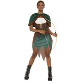 Smiffys Womens Forest Archer Costume