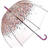 Genomskinliga paraplyer Fulton Birdcage 2 Hippie Scatter Print Umbrella