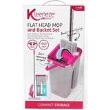 Rosa Golvmoppar Kleeneze Head Mop and Bucket Set
