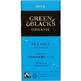 Green & Black's Choklad Green & Black's Organic Sea Salt Milk Chocolate 90g