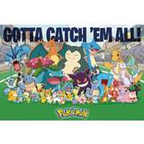 Multifärgade - Pokémons Inredningsdetaljer Pokémon All Time Favorites Poster