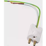 Kabelförlängare & Kabelförgrenare Airam jordad lamppropp med kabel 14 cm