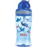 Nuby Nappflaskor & Servering Nuby Printed made with tritan On the Go Sport BLUE