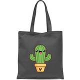 Gråa Handväskor By IWOOT Cactus Love Tote Bag