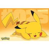 Multifärgade - Pokémons Barnrum GB Eye Pokemon Affisch Pikachu Asleep 248
