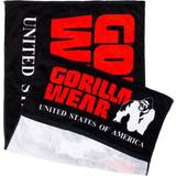 Yogautrustning Gorilla Wear Functional Gym Towel, Black/Red