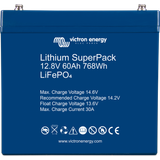 Batterier Batterier & Laddbart Victron Energy Lithium SuperPack12,8V/60Ah #8)