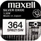 Knappcellsbatterier Batterier & Laddbart Maxell SR621SW silveroxidbatteri 364