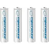 Batterier & Laddbart Esperanza battery 4 x AAA NiMH
