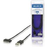 Valueline USB-kabel Kablar Valueline Laddningskabel Dock 30-Pin