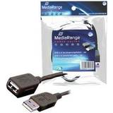 MediaRange Kablar MediaRange USB 2.0 förlängningskabel, 3,0