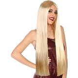 Blond Maskerad Långa peruker BigBuy Carnival Long Haired Wig 117847
