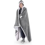 Gråa Sovpåsar Safdie & Co. Inc. Wearable & Hooded Blankets silver Silver Hooded Blanket