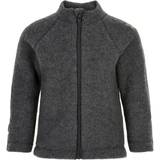 Mikk-Line Baby Wool Jacket - Anthracite Melange (50001NOOS)
