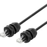 Deltaco Nätverkskablar Deltaco SFTP-63AH-WP Patch-kabel