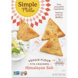 Vitamin B Kex, Knäckebröd & Skorpor Simple Mills Veggie Pita Crackers Himalayan Sea