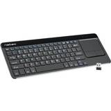 Natec Tangentbord Natec Wireless Keyboard Turbot With Touchpad