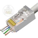 Skärmad - Transparent Kablar MicroConnect CAT FTP Netværk-konnektor