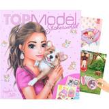 Top Model Kreativitet & Pyssel Top Model Corgi Stickerworld Book with 20 Background Pages to Design Yourself