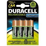 Aa duracell batterier Duracell Recharge Ultra AA Rechargeable Batteries
