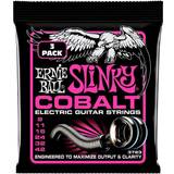 Ernie Ball 3723 Super Slinky Cobalt Electric Guitar Strings .009-.042 Factory (3-pack)
