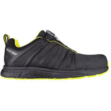 39 ½ Arbetsskor Solid Gear Venture safety shoes S3 Black/Lime