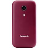 Panasonic Fast telefoni Panasonic KX-TU400 Big button flip top mobile phone Red