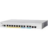 Cisco 2.5 Gigabit Ethernet Switchar Cisco CBS350-8MGP-2X