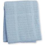 Mary Meyer Lulujo 100 Percent Cotton Cellular Blanket, Blue