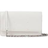 Maison Margiela Leather wallet on chain - white - One